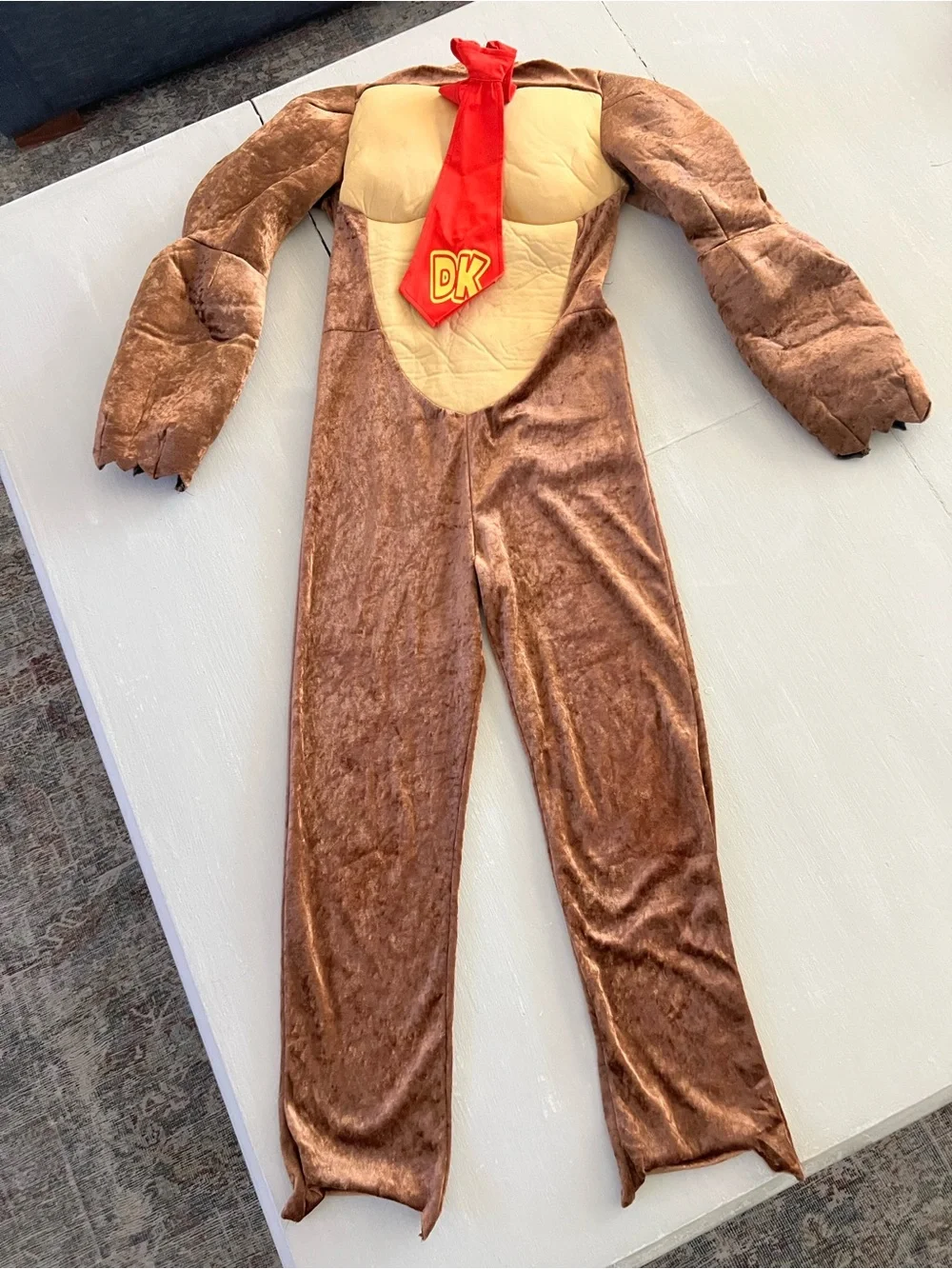 Official Nintendo Donkey Kong Deluxe Costume Kids L 10-12 – Super Mario 🦍🍌